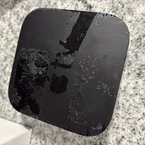 Apple Black TV - No remote.